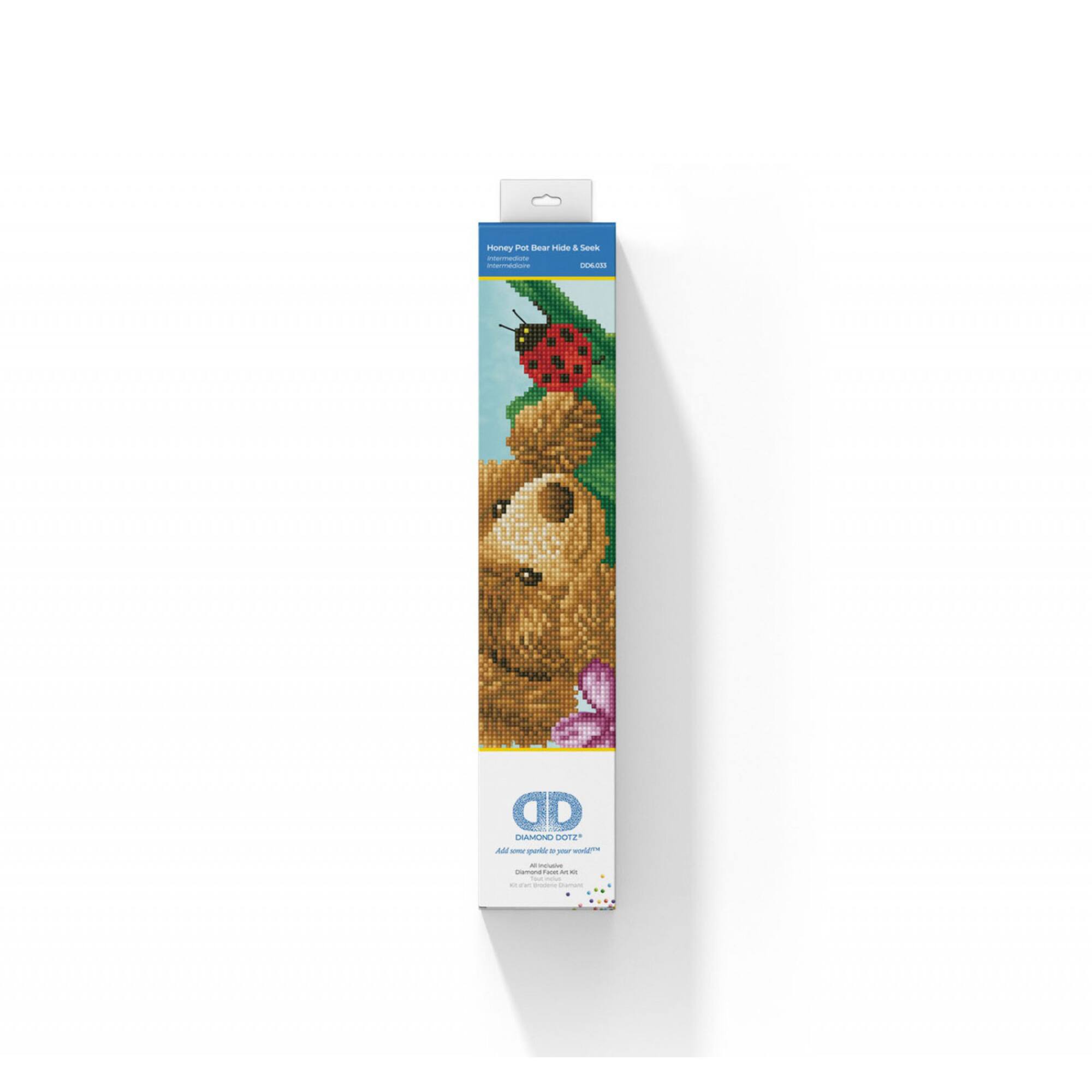 Diamond Dotz® Honey Pot Bear Hide & Seek Diamond Painting Kit